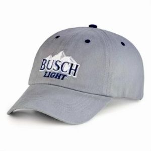 Busch Light Gray Snap Back Hat